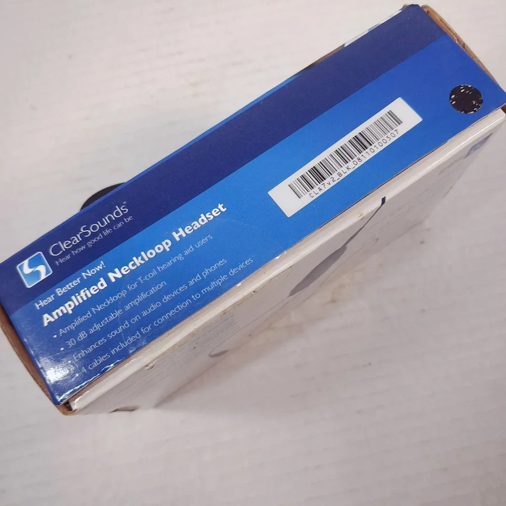 CLEARSOUNDS V708‎ CLA7v2 Amplified Neckloop For T-Coil Hearing Aids Clear Sounds